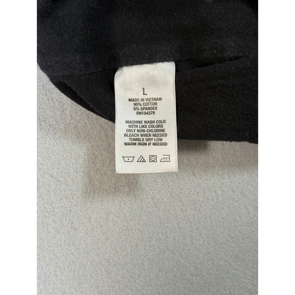 Aeropostale Seriously Soft Bungee Cami Black Cropped Tank Top Large - Picture 3 of 8